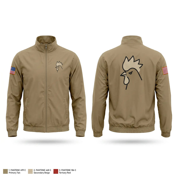 Windbreaker, Thundercocks, Army, Teamtime, Team time, sublimation, custom sports apparel, team uniforms, spirit wear, spiritwear, sports uniforms, custom shirts, team store, custom team store, fundraiser sports, apparel fundraiser