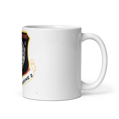 MOUNT MOURNE MARINE DIVISION 37052679 White Glossy Mug - Small