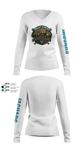JAGUARS Women's Long Sleeve V-neck Shirt - 8