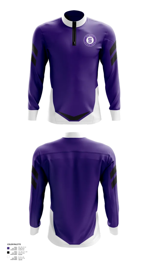 Quarter Zip Jacket, Sunset Dance Team, Spirit Store, Teamtime, Team time, sublimation, custom sports apparel, team uniforms, spirit wear, spiritwear, sports uniforms, custom shirts, team store, custom team store, fundraiser sports, apparel fundraiser