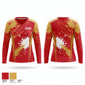 Fords Women's Long Sleeve V-neck Shirt - 1