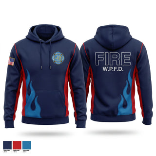 Hoodie, West Park Volunteer Fire Dept., Fire Department, Teamtime, Team time, sublimation, custom sports apparel, team uniforms, spirit wear, spiritwear, sports uniforms, custom shirts, team store, custom team store, fundraiser sports, apparel fundraiser