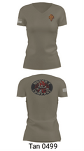 3D LSB MT CO 34313971 Women's Short Sleeve V-neck Shirt - 6