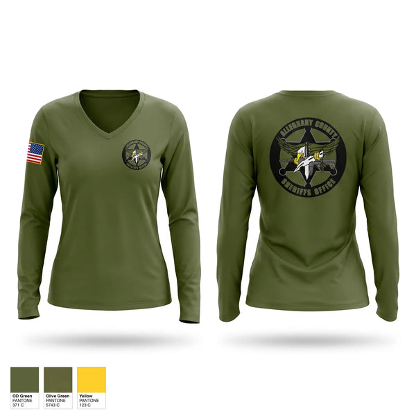 Alleghany County Sheriff’s Office Old School Cotton Feel Shirt - 1