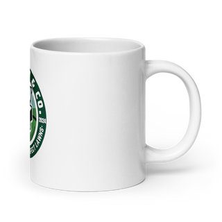 Sam’s Mow & Co. 84604343 White Glossy Mug - Small
