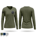 Strafford Police 10878768 Women's Long Sleeve V-neck Shirt - 1
