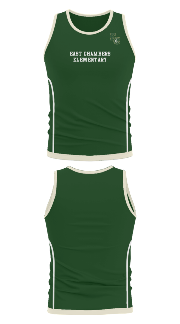 Tank Top, East Chambers Elementary, Spirit Store, Teamtime, Team time, sublimation, custom sports apparel, team uniforms, spirit wear, spiritwear, sports uniforms, custom shirts, team store, custom team store, fundraiser sports, apparel fundraiser