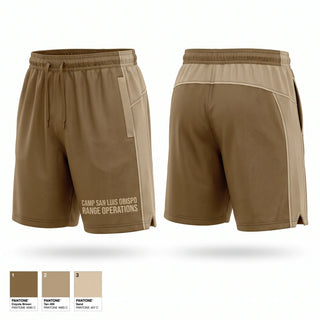 Athletic Shorts With Pockets, Camp San Luis Obispo Range Operations, Army, Teamtime, Team time, sublimation, custom sports apparel, team uniforms, spirit wear, spiritwear, sports uniforms, custom shirts, team store, custom team store, fundraiser sports, apparel fundraiser