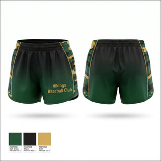 Womens Shorts, Vikings Baseball Club, Baseball, Teamtime, Team time, sublimation, custom sports apparel, team uniforms, spirit wear, spiritwear, sports uniforms, custom shirts, team store, custom team store, fundraiser sports, apparel fundraiser