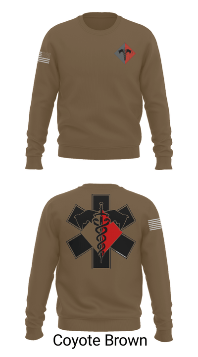 MEDICS 307th AEB 3679991 Crew Neck Sweatshirt - 10