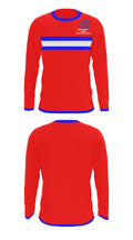 Montgomery Youth Wrestling League 8045783 Long Sleeve Performance Shirt - 23