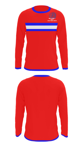 Long Sleeve Performance Shirt, Montgomery Youth Wrestling League, Wrestling, Teamtime, Team time, sublimation, custom sports apparel, team uniforms, spirit wear, spiritwear, sports uniforms, custom shirts, team store, custom team store, fundraiser sports, apparel fundraiser