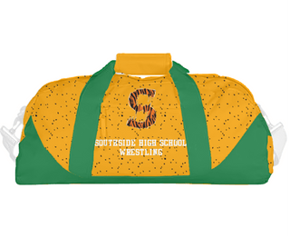 Duffle Bag, Southside High School Wrestling, Wrestling, Teamtime, Team time, sublimation, custom sports apparel, team uniforms, spirit wear, spiritwear, sports uniforms, custom shirts, team store, custom team store, fundraiser sports, apparel fundraiser