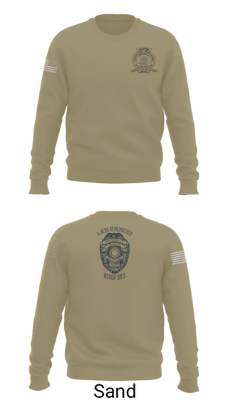 Crew Neck Sweatshirt, 2023-B BRC, Police, Teamtime, Team time, sublimation, custom sports apparel, team uniforms, spirit wear, spiritwear, sports uniforms, custom shirts, team store, custom team store, fundraiser sports, apparel fundraiser