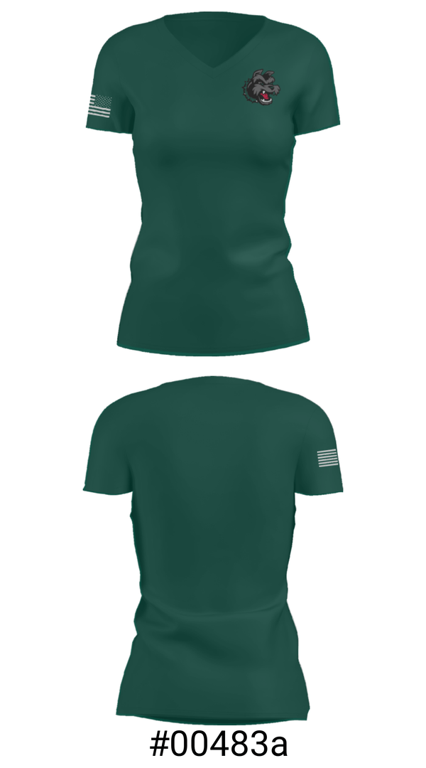 Women's Short Sleeve Vneck Shirt, Helix Charter High School Swimming, Swimming, Teamtime, Team time, sublimation, custom sports apparel, team uniforms, spirit wear, spiritwear, sports uniforms, custom shirts, team store, custom team store, fundraiser sports, apparel fundraiser