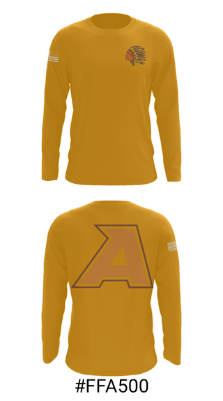 Long Sleeve Performance Shirt, Agawam Junior High School, Spirit Store, Teamtime, Team time, sublimation, custom sports apparel, team uniforms, spirit wear, spiritwear, sports uniforms, custom shirts, team store, custom team store, fundraiser sports, apparel fundraiser