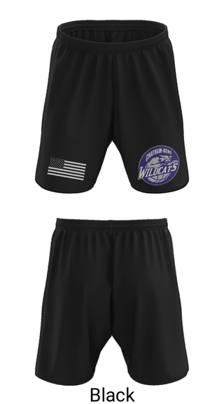 Athletic Shorts With Pockets, Chatham Kent Wildcats, Men's Basketball, Teamtime, Team time, sublimation, custom sports apparel, team uniforms, spirit wear, spiritwear, sports uniforms, custom shirts, team store, custom team store, fundraiser sports, apparel fundraiser
