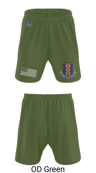 Athletic Shorts With Pockets, 33rd Tactical Fighter Wing, Air Force, Teamtime, Team time, sublimation, custom sports apparel, team uniforms, spirit wear, spiritwear, sports uniforms, custom shirts, team store, custom team store, fundraiser sports, apparel fundraiser