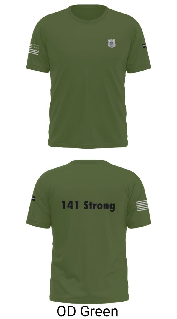Short Sleeve Performance Shirt, 141 Strong, Police, Teamtime, Team time, sublimation, custom sports apparel, team uniforms, spirit wear, spiritwear, sports uniforms, custom shirts, team store, custom team store, fundraiser sports, apparel fundraiser