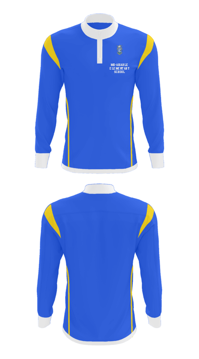 Mio-Ausable Elementary School 6065781 Quarter Zip Jacket - 37