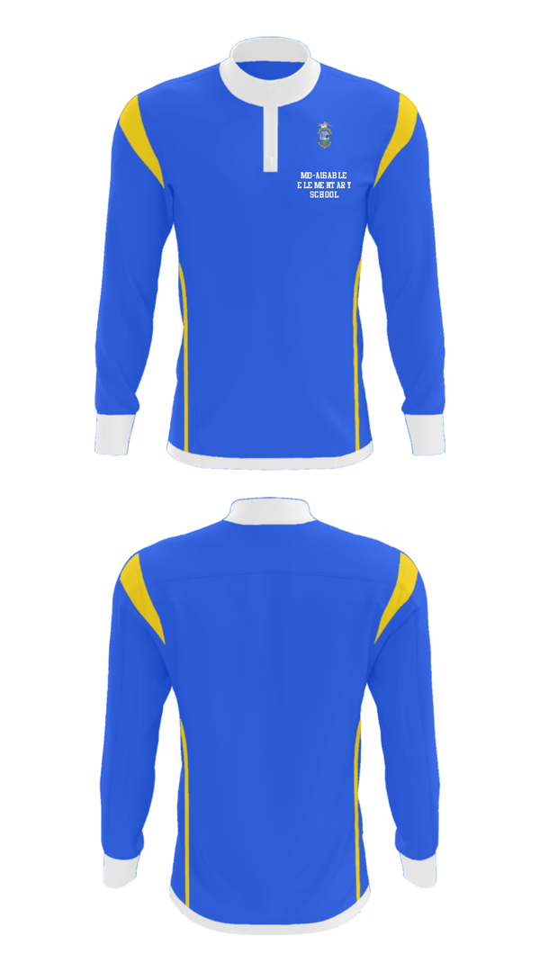 Quarter Zip Jacket, Mio-Ausable Elementary School, Spirit Store, Teamtime, Team time, sublimation, custom sports apparel, team uniforms, spirit wear, spiritwear, sports uniforms, custom shirts, team store, custom team store, fundraiser sports, apparel fundraiser