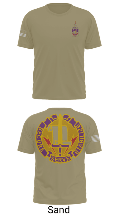 405th Civil Affairs Battalion 83178840 Short Sleeve Performance Shirt - 46