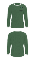 Academic Magnet High School Wrestling 48961162 Long Sleeve Performance Shirt - 35