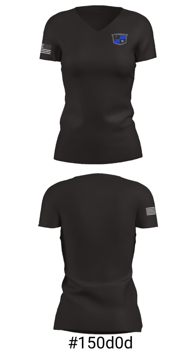 Charlie West 76033873 Women's Short Sleeve V-neck Shirt - 4