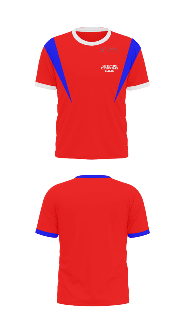 Short Sleeve Performance Shirt, Robertson Elementary School, Spirit Store, Teamtime, Team time, sublimation, custom sports apparel, team uniforms, spirit wear, spiritwear, sports uniforms, custom shirts, team store, custom team store, fundraiser sports, apparel fundraiser