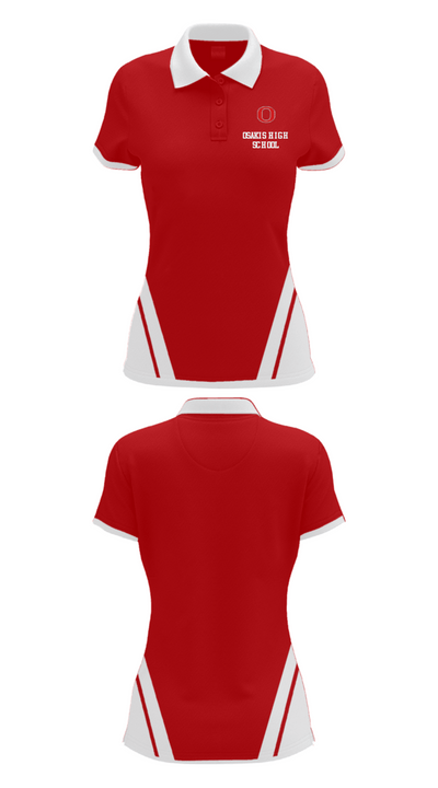 Osakis High School 21210126 Women's Short Sleeve Performance Polo  - 28