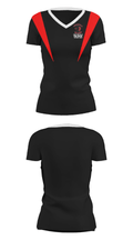Centerville High School Wrestling 68464479 Women's Short Sleeve V-neck Shirt - 36