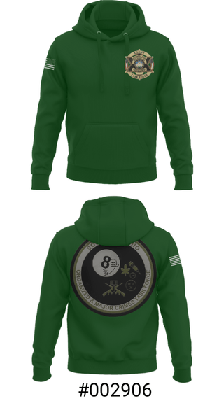 Hoodie, Southern Ohio Organized and Major Crimes Task Force, Police, Teamtime, Team time, sublimation, custom sports apparel, team uniforms, spirit wear, spiritwear, sports uniforms, custom shirts, team store, custom team store, fundraiser sports, apparel fundraiser