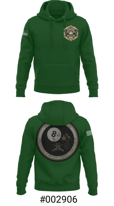 Southern Ohio Organized and Major Crimes Task Force 32942427 Hoodie - 8