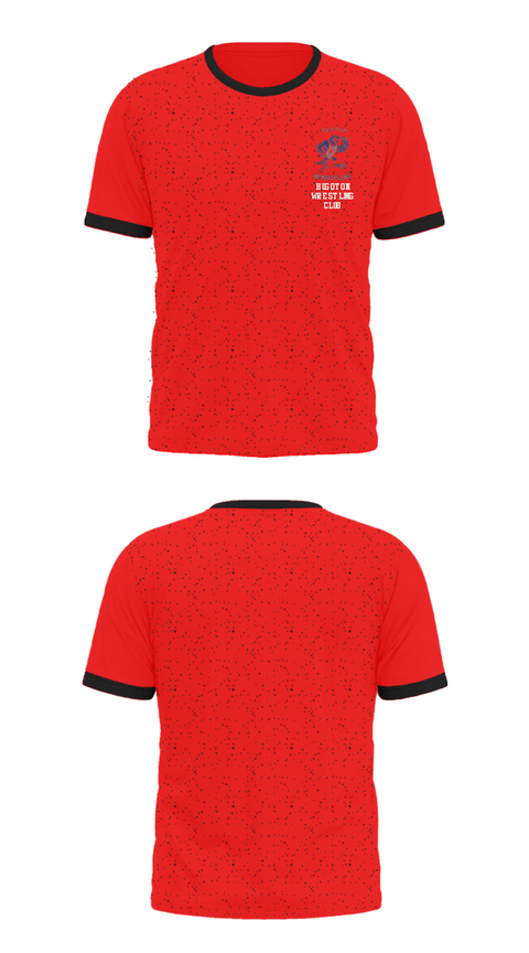 Short Sleeve Performance Shirt, Hugoton Wrestling Club, Wrestling, Teamtime, Team time, sublimation, custom sports apparel, team uniforms, spirit wear, spiritwear, sports uniforms, custom shirts, team store, custom team store, fundraiser sports, apparel fundraiser