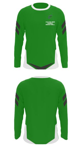 Long Sleeve Performance Shirt, Colfax High School Basketball, Women's Basketball, Teamtime, Team time, sublimation, custom sports apparel, team uniforms, spirit wear, spiritwear, sports uniforms, custom shirts, team store, custom team store, fundraiser sports, apparel fundraiser