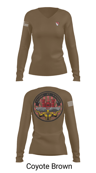 VanGaurds 56010814 Women's Long Sleeve V-neck Shirt - 15