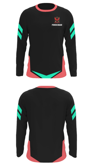Long Sleeve Performance Shirt, Fenixcigar, Baseball, Teamtime, Team time, sublimation, custom sports apparel, team uniforms, spirit wear, spiritwear, sports uniforms, custom shirts, team store, custom team store, fundraiser sports, apparel fundraiser