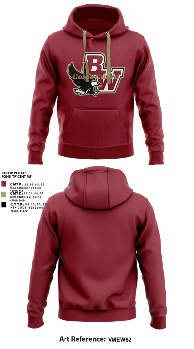 Bishop Watterson Color Guard 60127213 Hoodie - 1