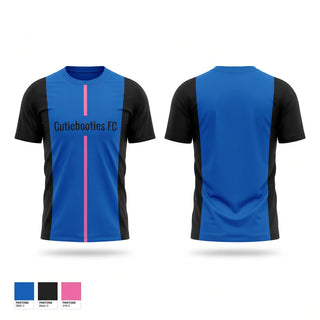 Short Sleeve Performance Shirt, Cutiebooties FC, Men's Soccer, Teamtime, Team time, sublimation, custom sports apparel, team uniforms, spirit wear, spiritwear, sports uniforms, custom shirts, team store, custom team store, fundraiser sports, apparel fundraiser