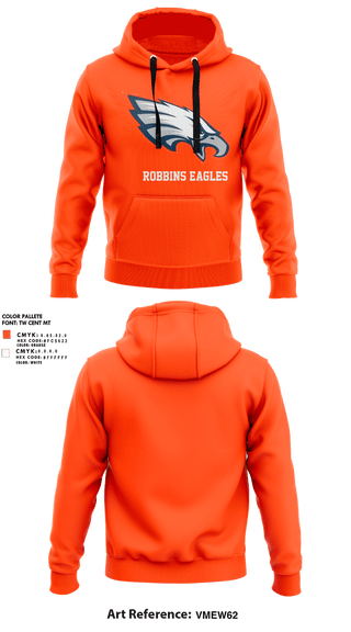 Hoodie, Robbins Eagles, , Teamtime, Team time, sublimation, custom sports apparel, team uniforms, spirit wear, spiritwear, sports uniforms, custom shirts, team store, custom team store, fundraiser sports, apparel fundraiser