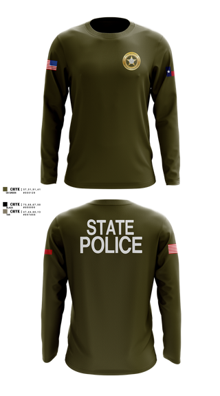 Long Sleeve Performance Shirt, Texas Alcoholic Beverage Commission, Police, Teamtime, Team time, sublimation, custom sports apparel, team uniforms, spirit wear, spiritwear, sports uniforms, custom shirts, team store, custom team store, fundraiser sports, apparel fundraiser