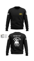 Bravo Company, 401st Cyber Battalion 75539801 Crew Neck Sweatshirt - 8