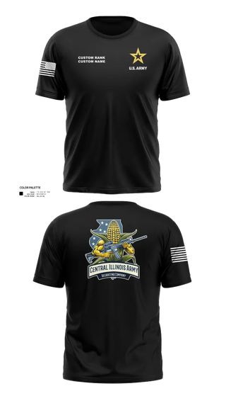 Old School Cotton Feel Shirt, Central Illinois Company, Army, Teamtime, Team time, sublimation, custom sports apparel, team uniforms, spirit wear, spiritwear, sports uniforms, custom shirts, team store, custom team store, fundraiser sports, apparel fundraiser