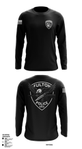 Fulton Police Department 27138775 Long Sleeve Performance Shirt - 1