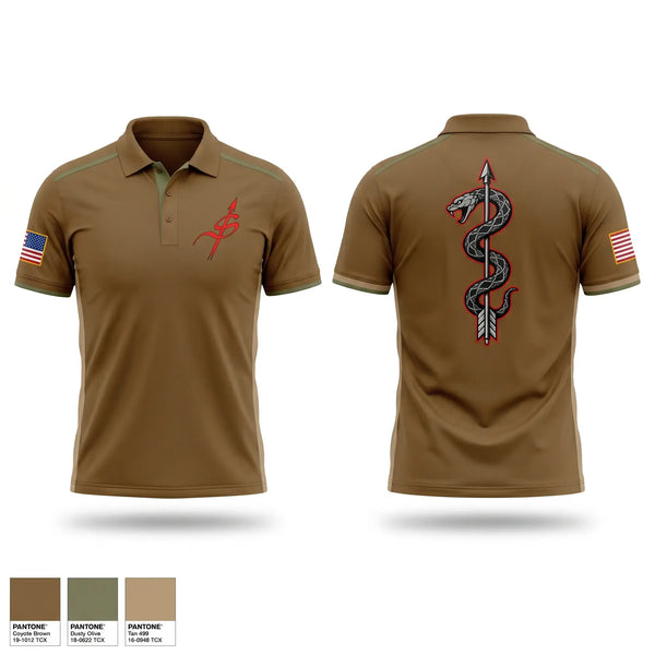 Short Sleeve Performance Polo, Gunslinger, Army, Teamtime, Team time, sublimation, custom sports apparel, team uniforms, spirit wear, spiritwear, sports uniforms, custom shirts, team store, custom team store, fundraiser sports, apparel fundraiser