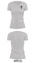 Believers 63492345 Women's Short Sleeve V-neck Shirt - 21