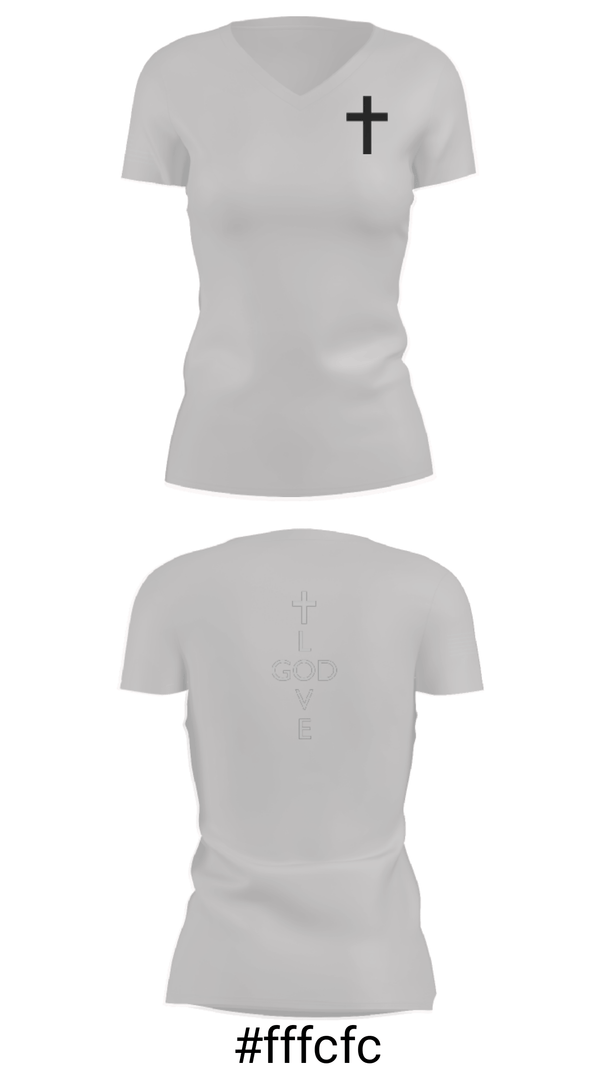 Women's Short Sleeve Vneck Shirt, Believers, Men's Basketball, Teamtime, Team time, sublimation, custom sports apparel, team uniforms, spirit wear, spiritwear, sports uniforms, custom shirts, team store, custom team store, fundraiser sports, apparel fundraiser
