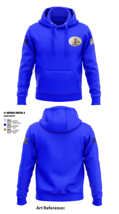 2nd Plt, Doghouse Company, 1/3 TOG 80089099 Hoodie - 2