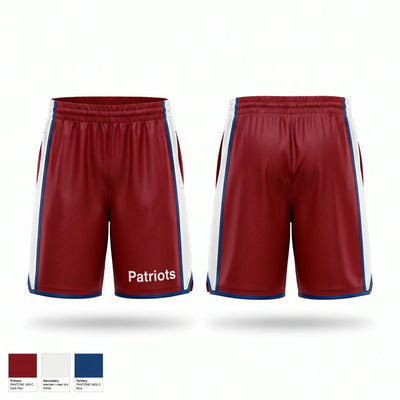 Patriots Mens Basketball Shorts - 1