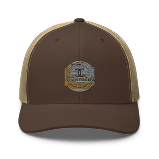 Grain valley eagle 49798291 Retro Trucker Hat | Yupoong 6606